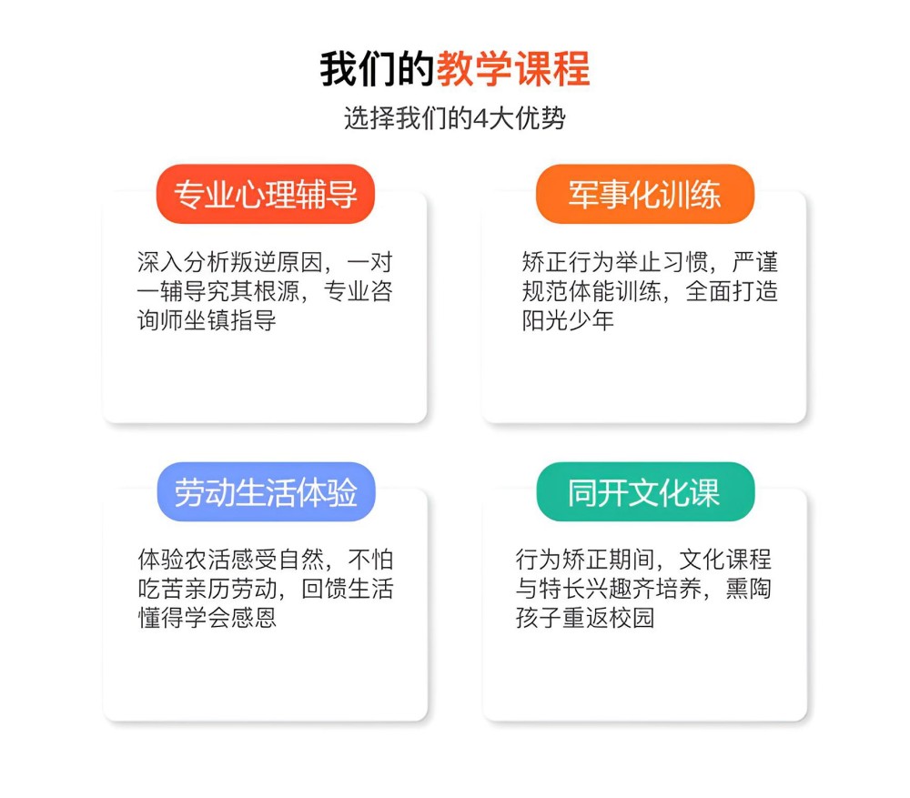 金华领先的全托管教叛逆少年学校